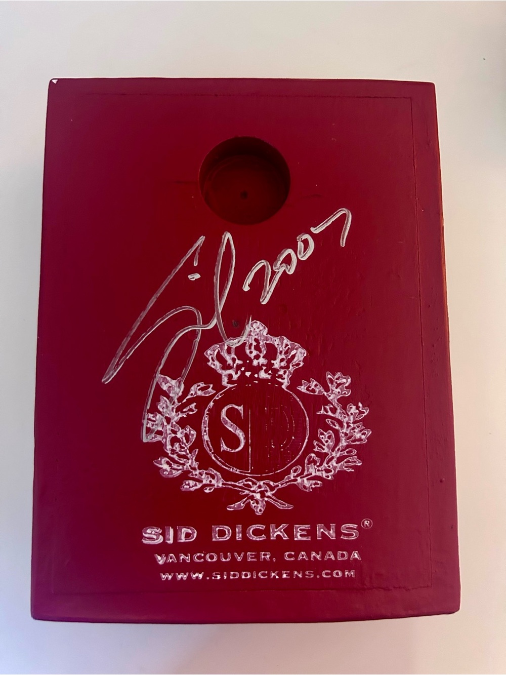 T 196 THE GIFT RETIRED SID DICKENS MEMORY BLOCK SIGNED - Picture 2 of 5